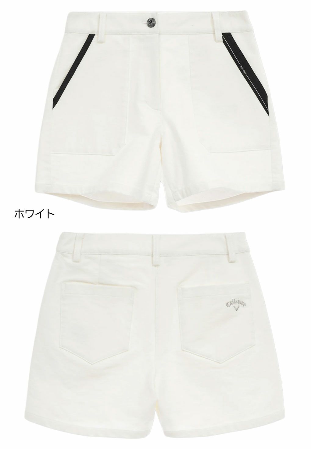 キャロウェイ8WAYストレッチモールスキンショートパンツC25227201レディースゴルフウェアゴルフ2025春夏モデル日本正規品