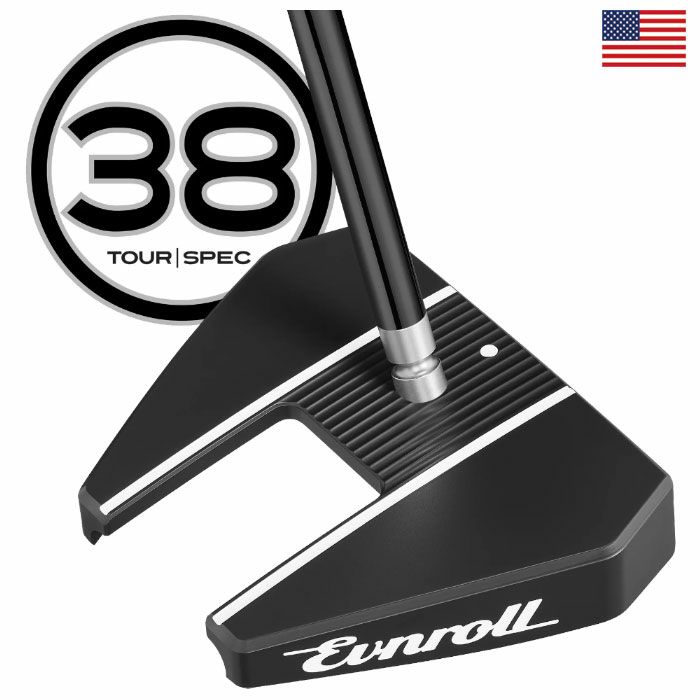 イーブンロール 38 Tour Spec ZERO Z5cs - Black パター 中尺 メンズ