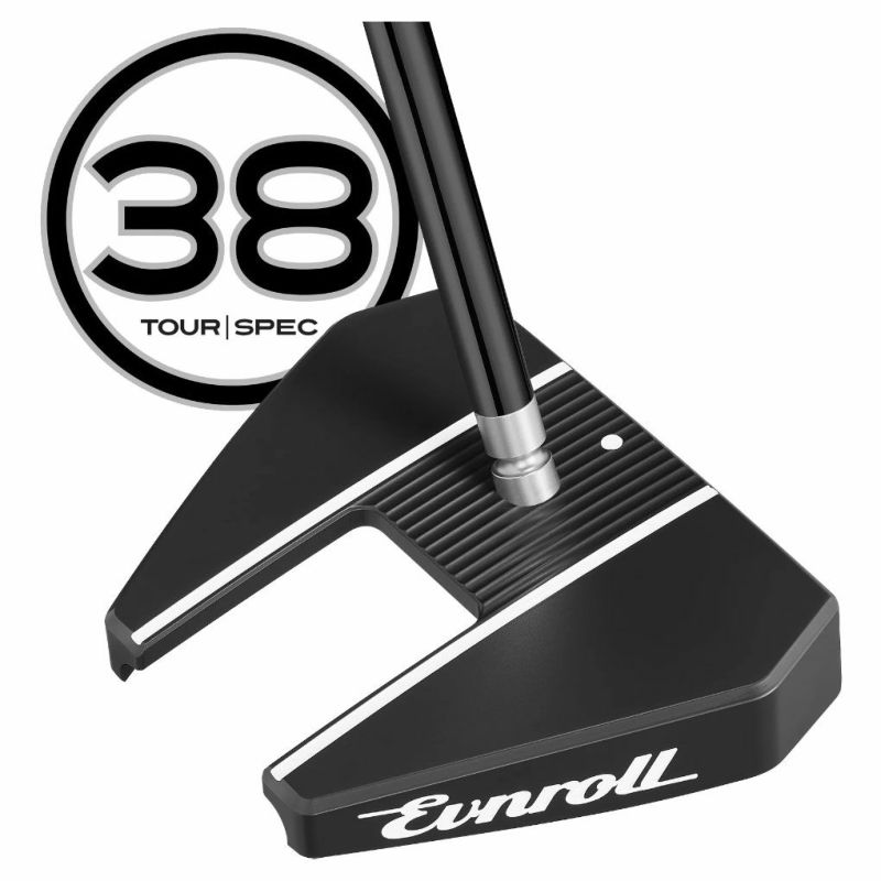 イーブンロール 38 Tour Spec ZERO Z5cs - Black パター 中尺 メンズ