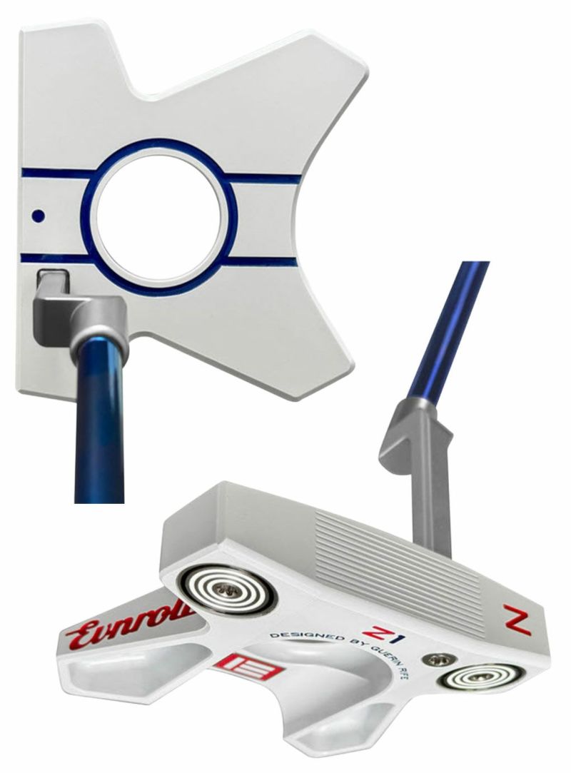 イーブンロール Evnroll ZERO Z1 USA Mallet Putter - LIMITED EDITION