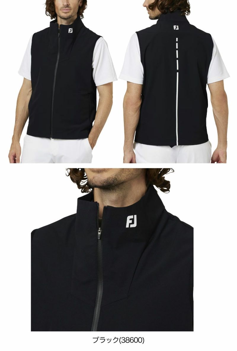 フットジョイ FJパッカブル2重織撥水ベスト FJ-F25-M01 メンズ ゴルフ