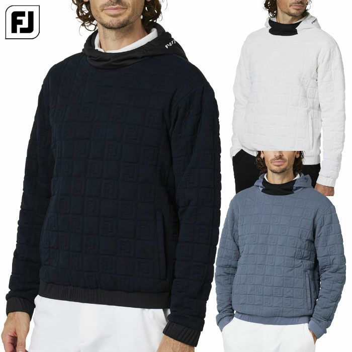 フットジョイFJロゴジャカードフーディーFJ-F25-M04メンズゴルフウェアFOOTJOY2025秋冬モデル日本正規品
