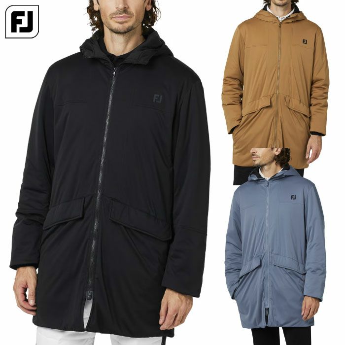 フットジョイアドバンスドエレメントロングコートFJ-F25-O03メンズゴルフウェアFOOTJOY2025秋冬モデル日本正規品