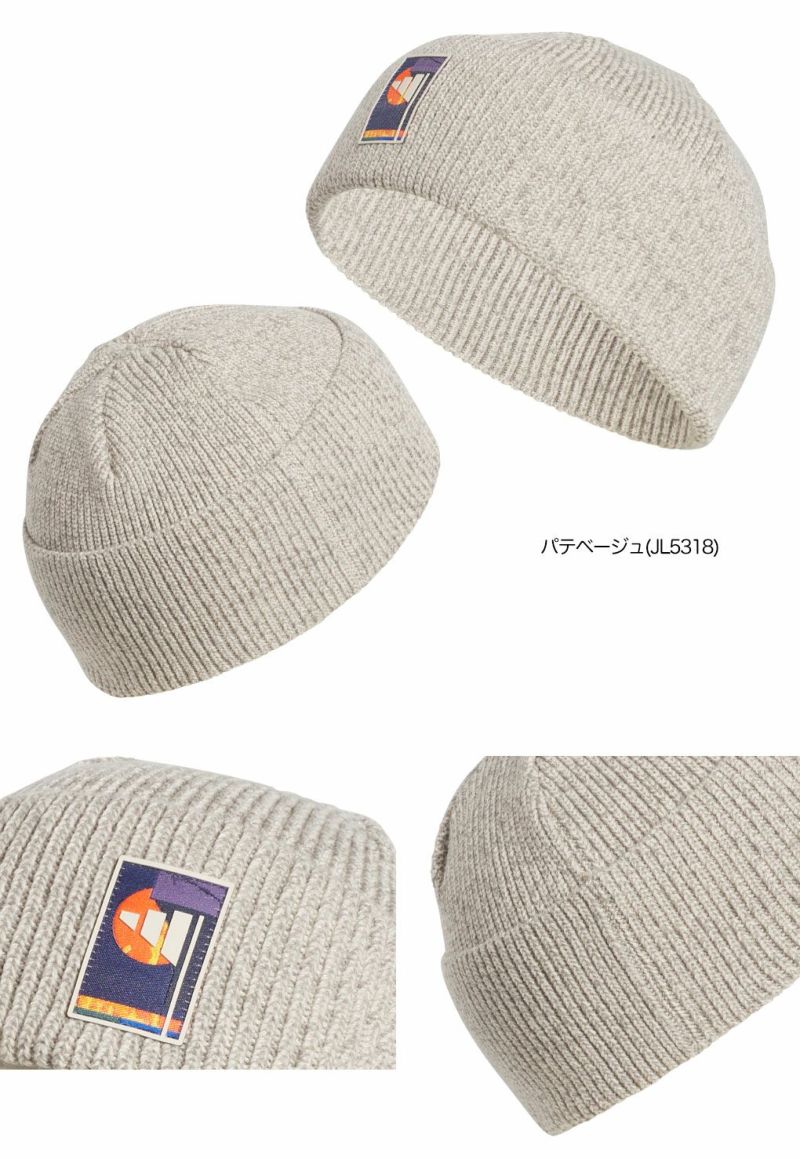 アディダスグラフィックビーニーJVU32メンズゴルフキャップ帽子2025秋冬モデルadidas日本正規品