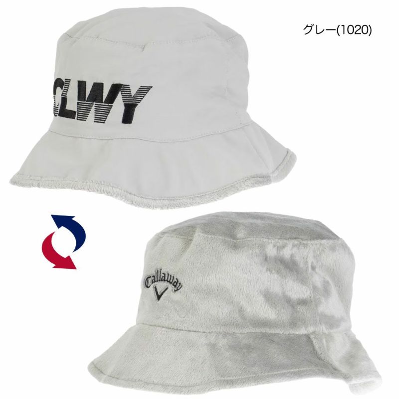 キャロウェイリバーシブルバケットハットC25291119メンズゴルフキャップ帽子2025秋冬モデル日本正規品