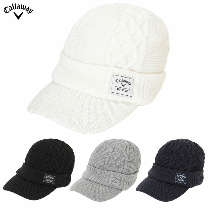 Callaway ニット アウター、キャップ セット販売 ゴルフ帽子 CALLAWAY