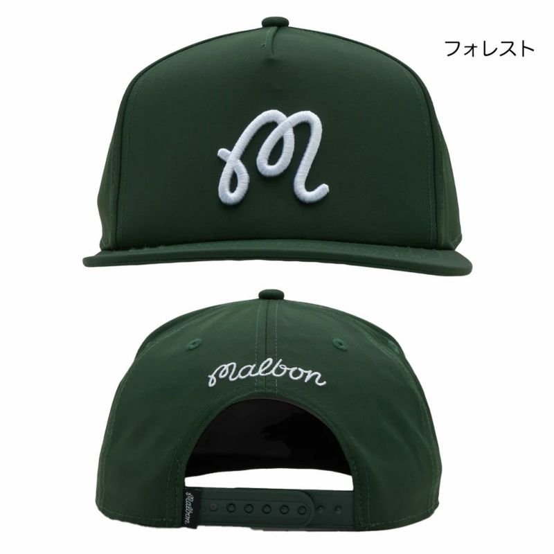 MalbonGolfキャップM-9424MSnapbackメンズゴルフハットマルボン2025年モデルUSモデル並行輸入