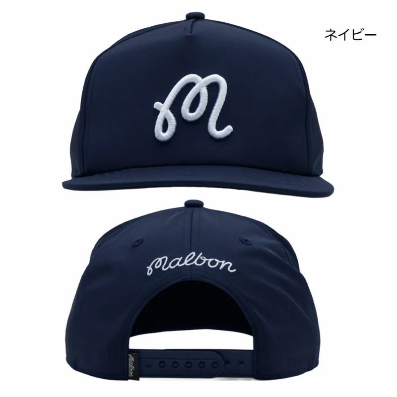 MalbonGolfキャップM-9424MSnapbackメンズゴルフハットマルボン2025年モデルUSモデル並行輸入