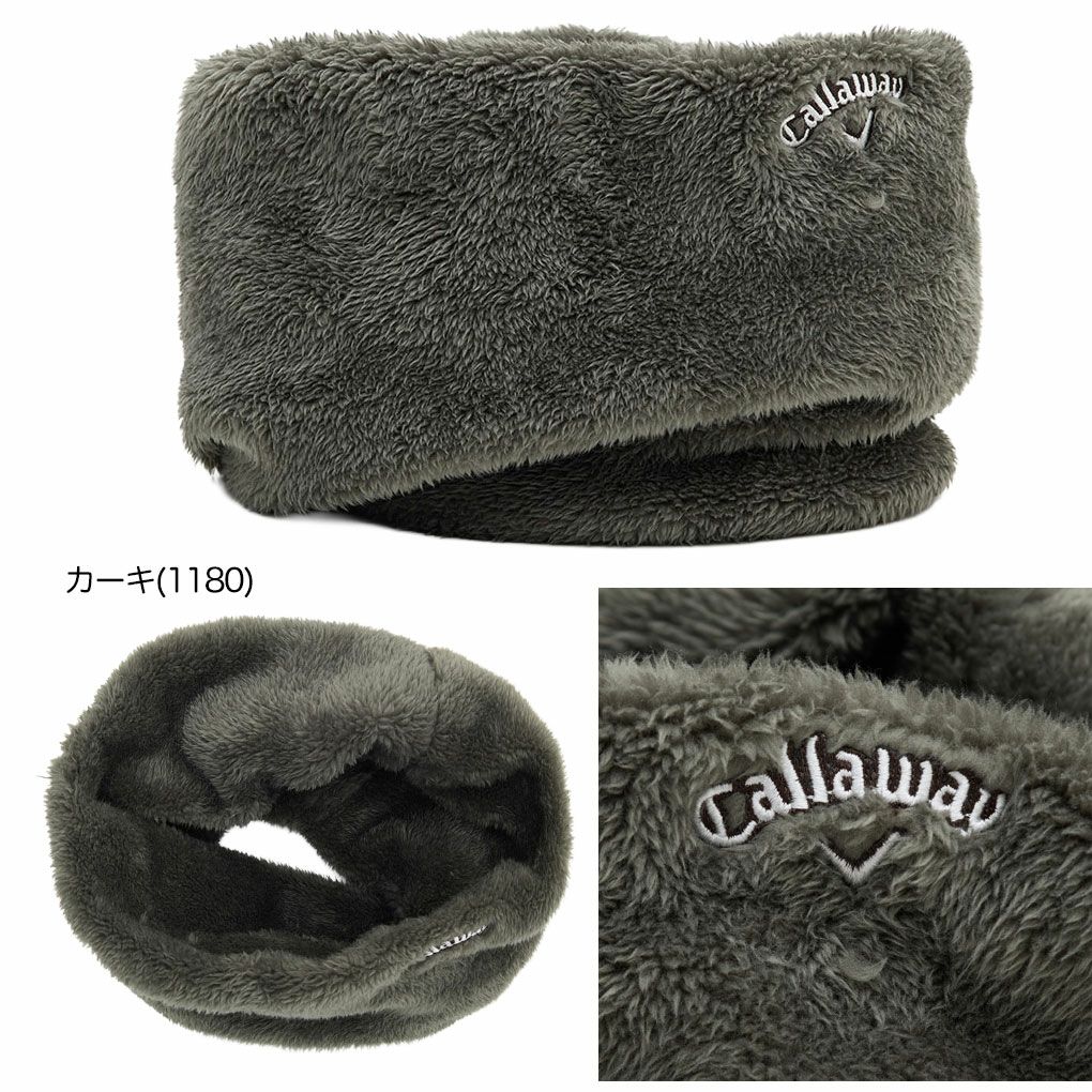 キャロウェイボアネックウォーマーC25298102メンズCallawayゴルフウェア2025秋冬モデル日本正規品