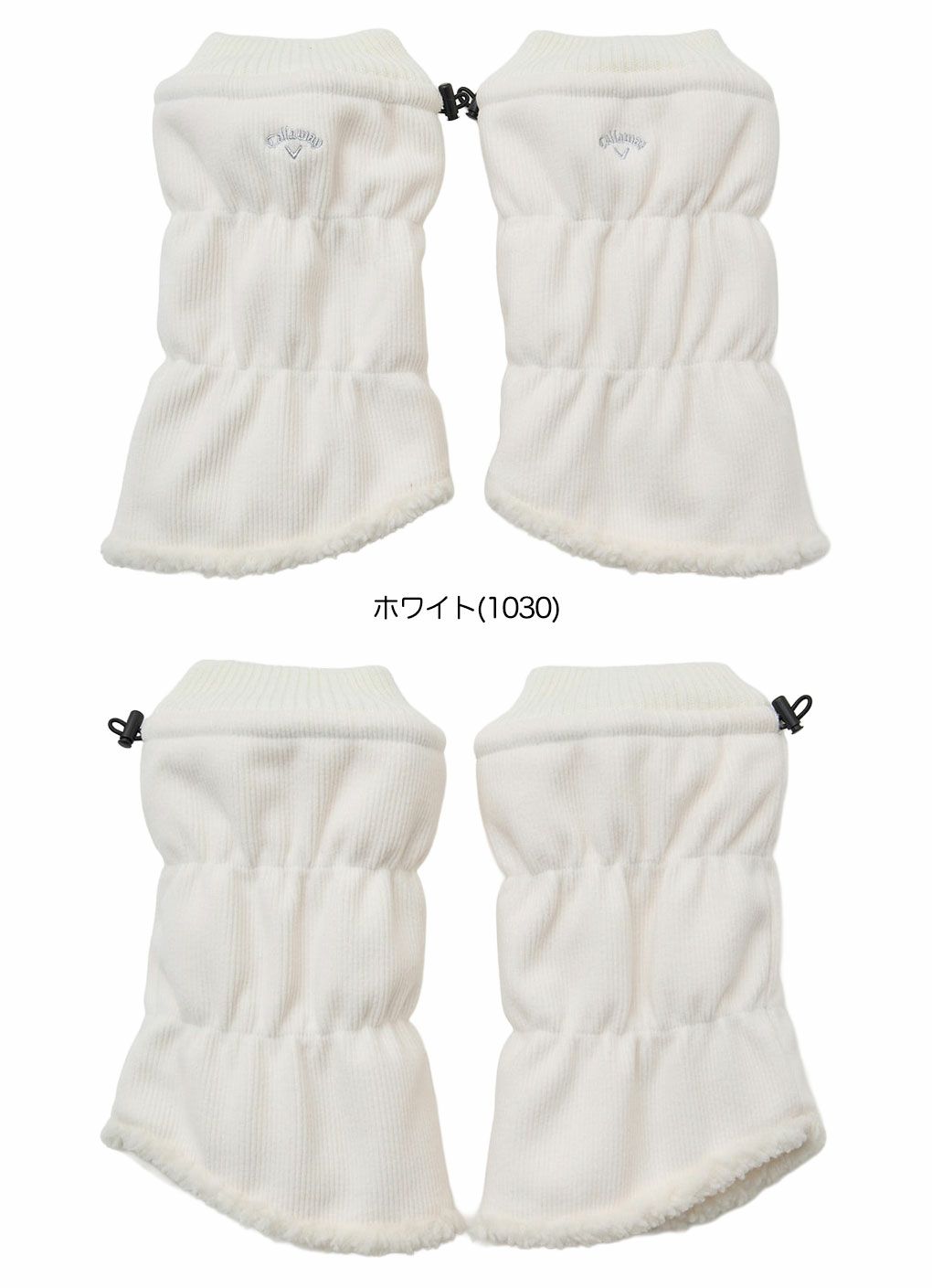 キャロウェイリバーシブルショートレッグウォーマーWOMENSC25298207レディースCallaway2025秋冬モデル日本正規品