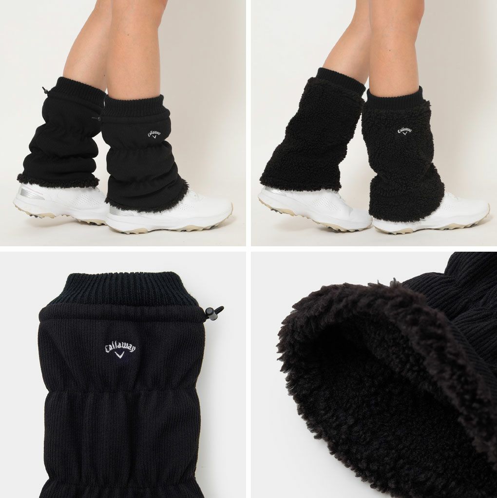 キャロウェイリバーシブルショートレッグウォーマーWOMENSC25298207レディースCallaway2025秋冬モデル日本正規品