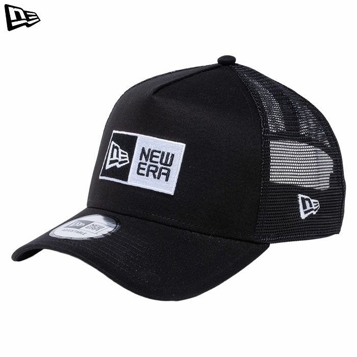 ニューエラNEWERAキャップ9FORTYA-Frameトラッカーボックスロゴ14525001メンズゴルフ帽子2025年モデル日本正規品