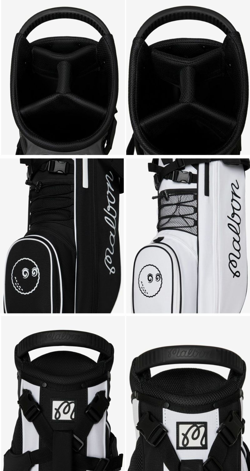 マルボンゴルフキャディバッグMALBONWALKINGBAGスタンドバッグM-9243スタンドバッグM-92433分割malbongolf2025年モデルUSモデル並行輸入品