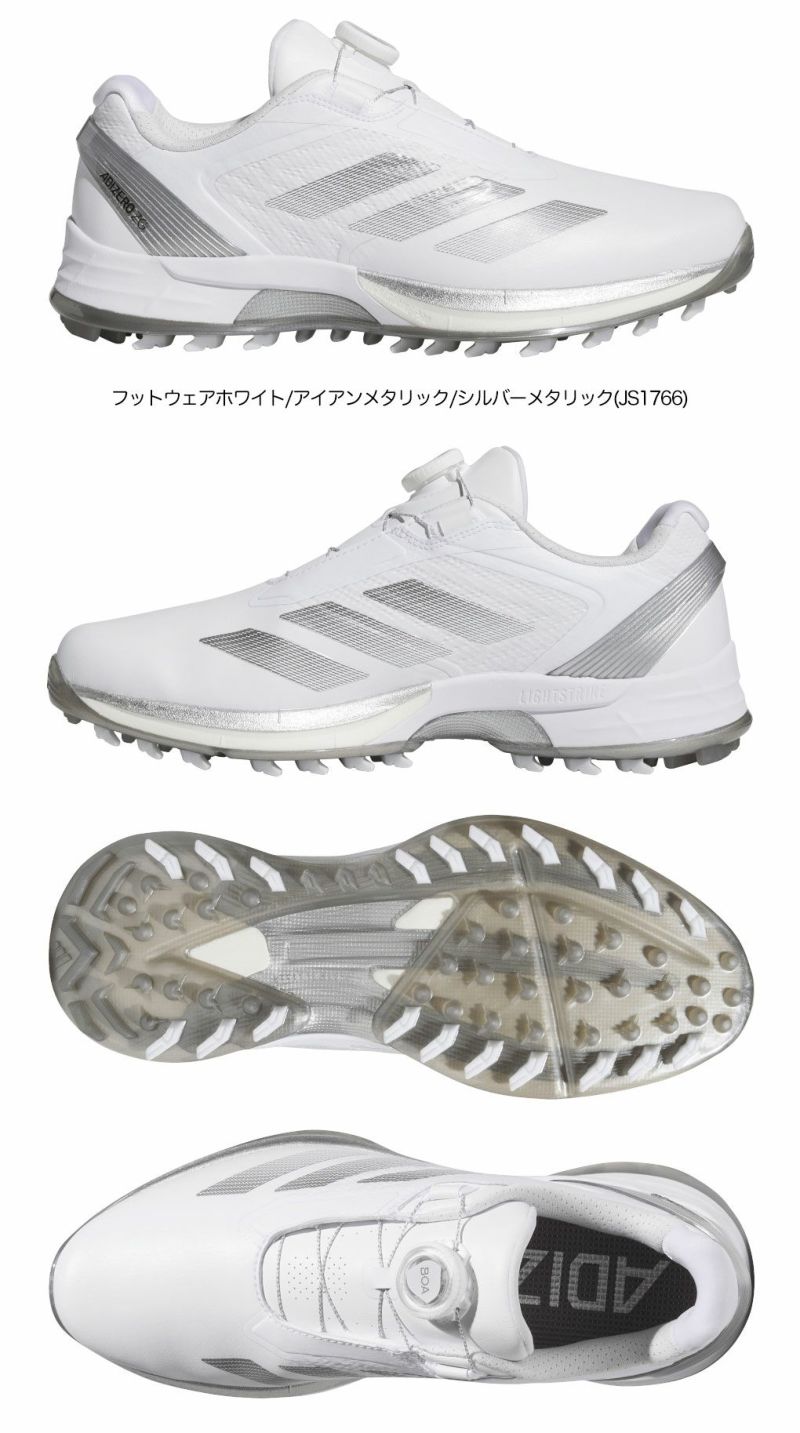 アディダスアディゼロゼッドジーローボアOMX77メンズゴルフシューズ靴2025年モデルadidas日本正規品