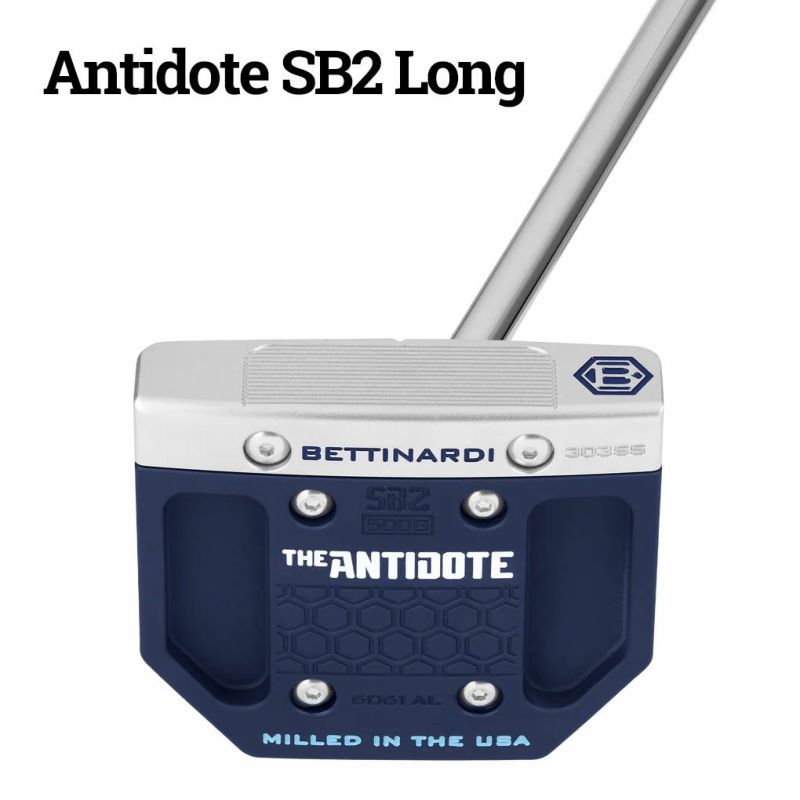 ベティナルディAntidoteSB2Longパターメンズ右用45インチ46インチ長尺USA直輸入品BETTINARDIGOLF2025年モデル