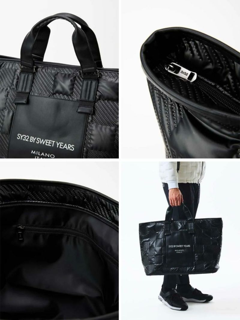 SY32GOLF_SYG-25A9-18トートバッグBLOCKEMBOSSLOCKERBAGゴルフ日本正規品2025年モデル
