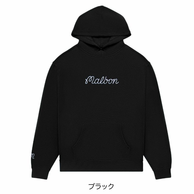 マルボンゴルフ スウェットパーカー Malbon Golf FESQUE HOODIE M-9418 マルボンゴルフ ウェア パーカー 長袖 M-9418 FESQUE HOODIE メンズ
