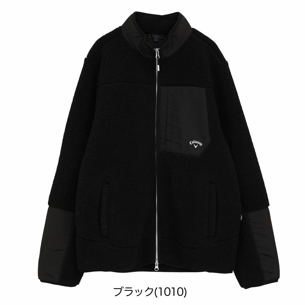キャロウェイカールボアフリースフルジップブルゾンC25217107メンズゴルフウェア2025秋冬モデルCallaway日本正規品