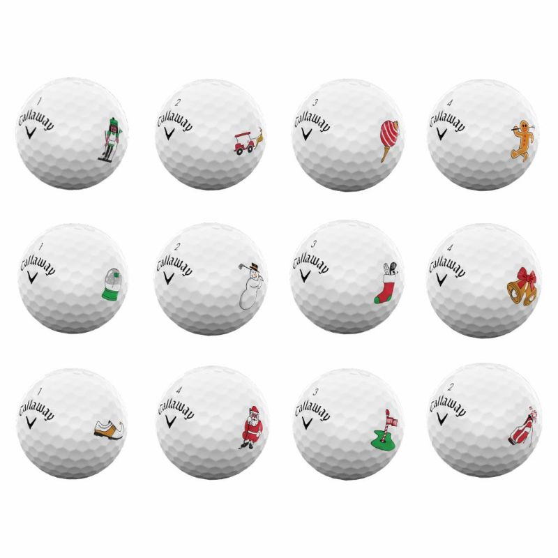 キャロウェイSupersoft12-DayAdventCalendar2025ゴルフボール