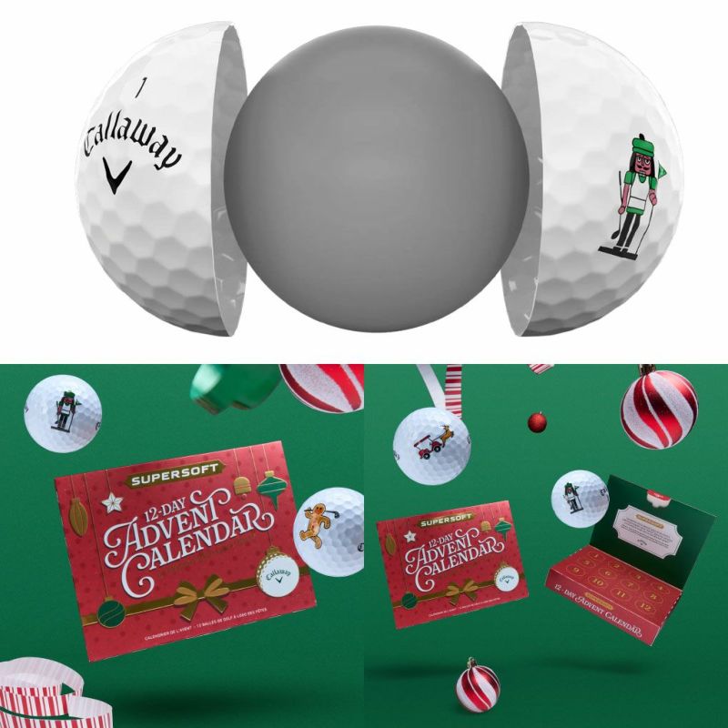 キャロウェイSupersoft12-DayAdventCalendar2025ゴルフボール