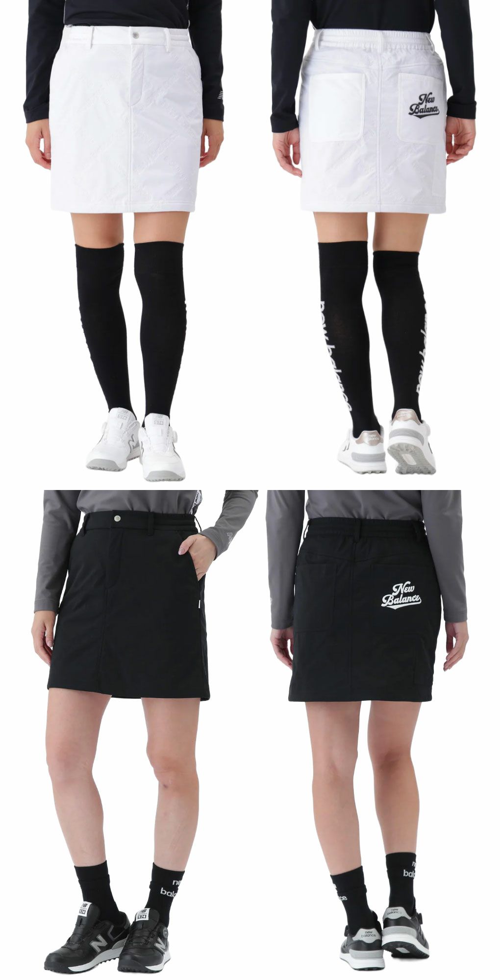 ニューバランススカート012-5234503レディースゴルフウェアnewbalance2025秋冬モデル日本正規品