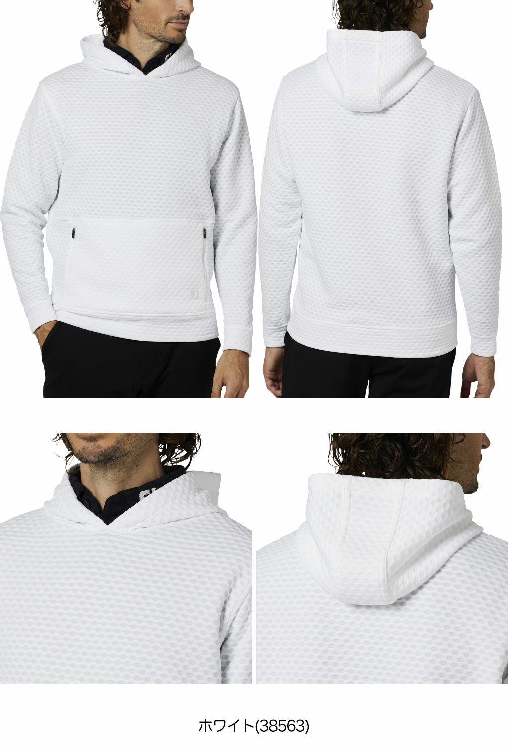 フットジョイプルオーバーフーディーFJ-F25-M11メンズゴルフウェアFOOTJOY2025秋冬モデル日本正規品