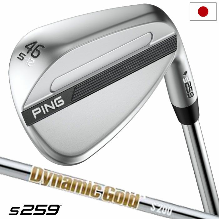 PINGピンs259ウェッジメンズ右用スチールシャフト2026年モデル日本正規品