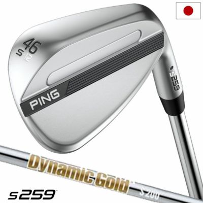 ピン PING s159 ウェッジ メンズ クローム仕上げ DG ダイナミック
