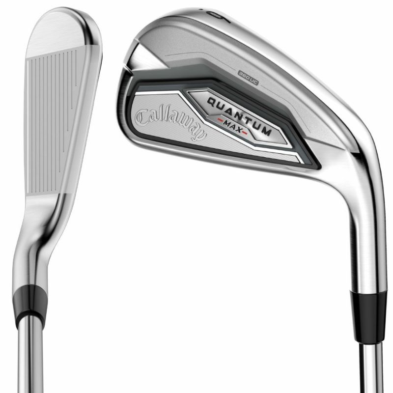 キャロウェイQUANTUMMAXアイアン5本セット(6-9,PW)メンズ左用スチールシャフト日本正規品2026年モデル