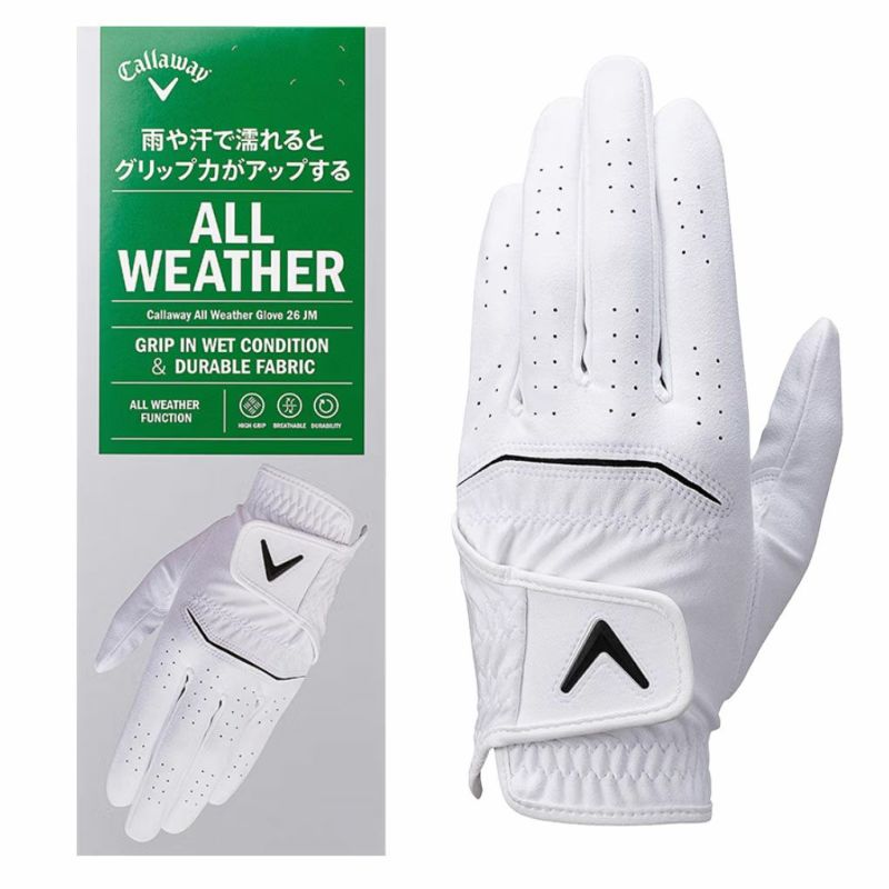 キャロウェイオールウェザーグローブ26JMメンズ左手用ゴルフグローブCallaway2026年モデル日本正規品